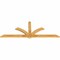Ekena Millwork Redmond Rough Sawn Timber Gable Bracket, Western Red Cedar, 84"W x 31"H x 2"D x 4"F, 9/12 Pitch GBW084X31X0204RED00RWR - alternate 3